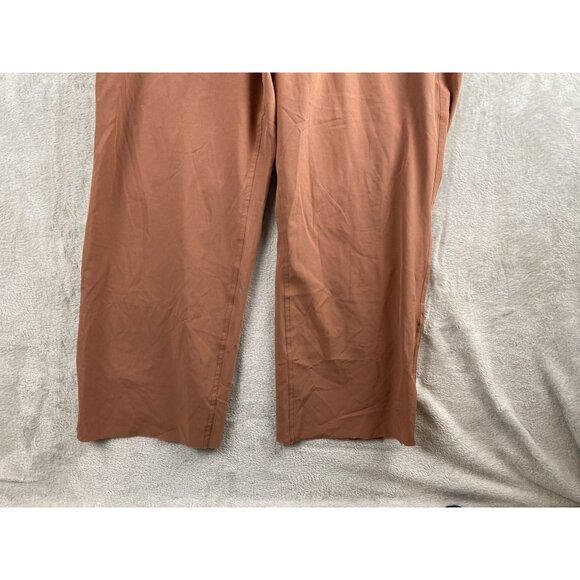 Jockey Womans Lounge Pants XL Terracotta Cotton Blend Drawstring - Picture 4 of 10